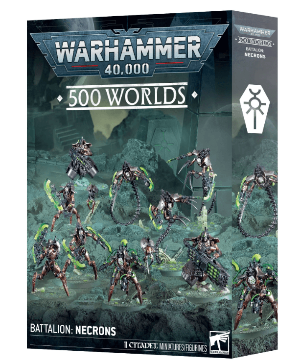 500 Worlds Battalion Necrons